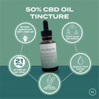 50% tintura de aceite de cbd