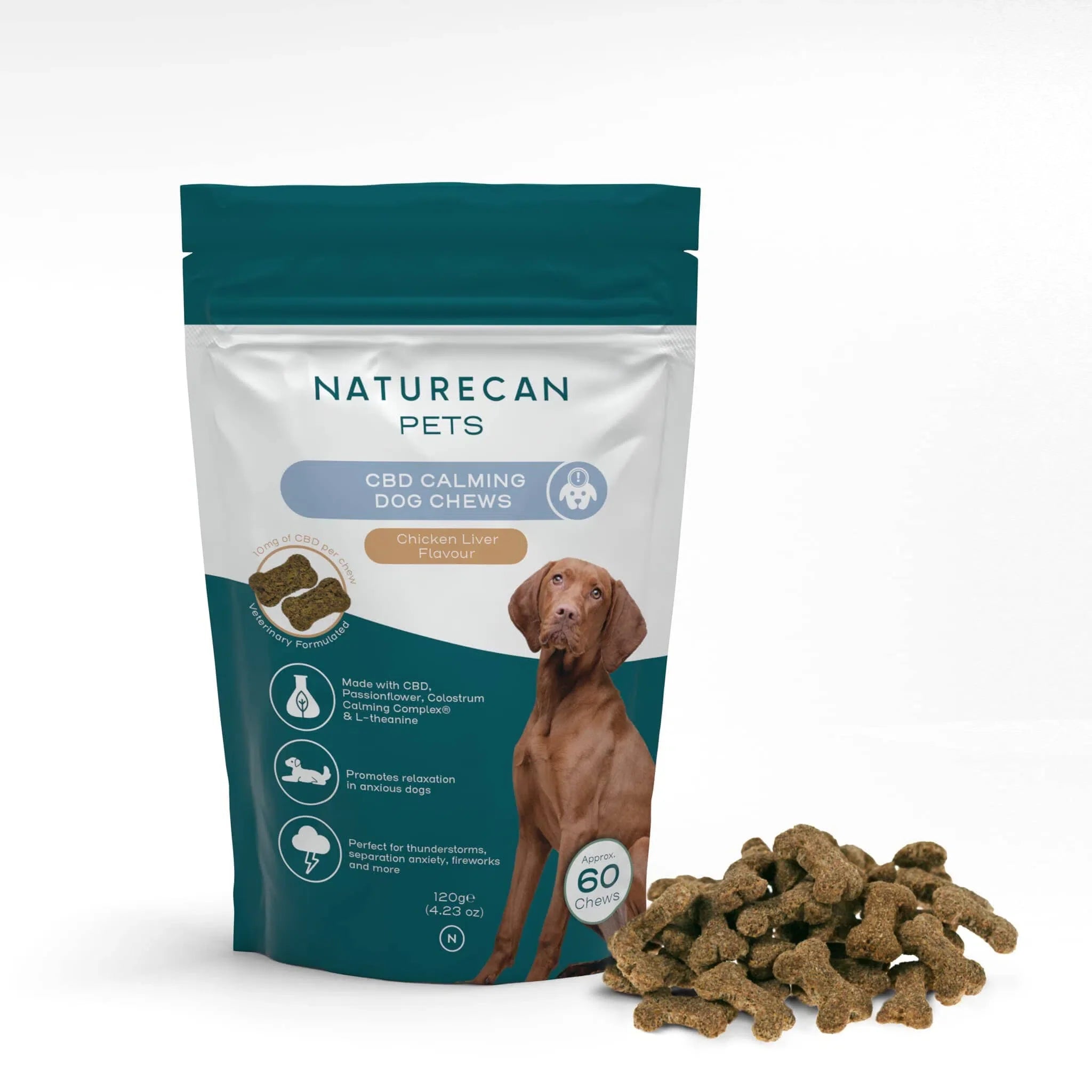 Snacks CBD relajantes - 60 chuches