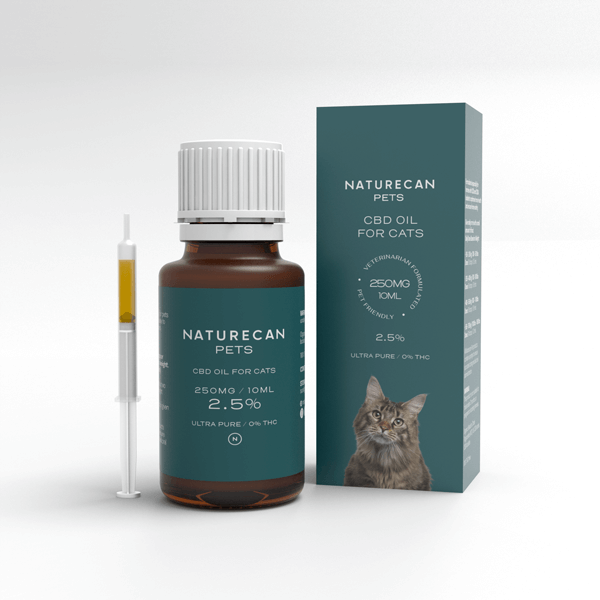Aceite CBD Gato 2,5%