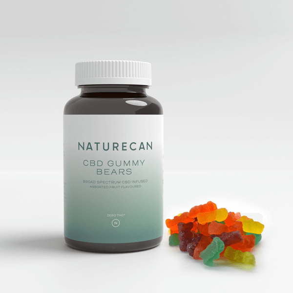 Gomitas CBD recubiertas