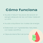 Cápsulas de apoyo a la glucosa - Reducose
