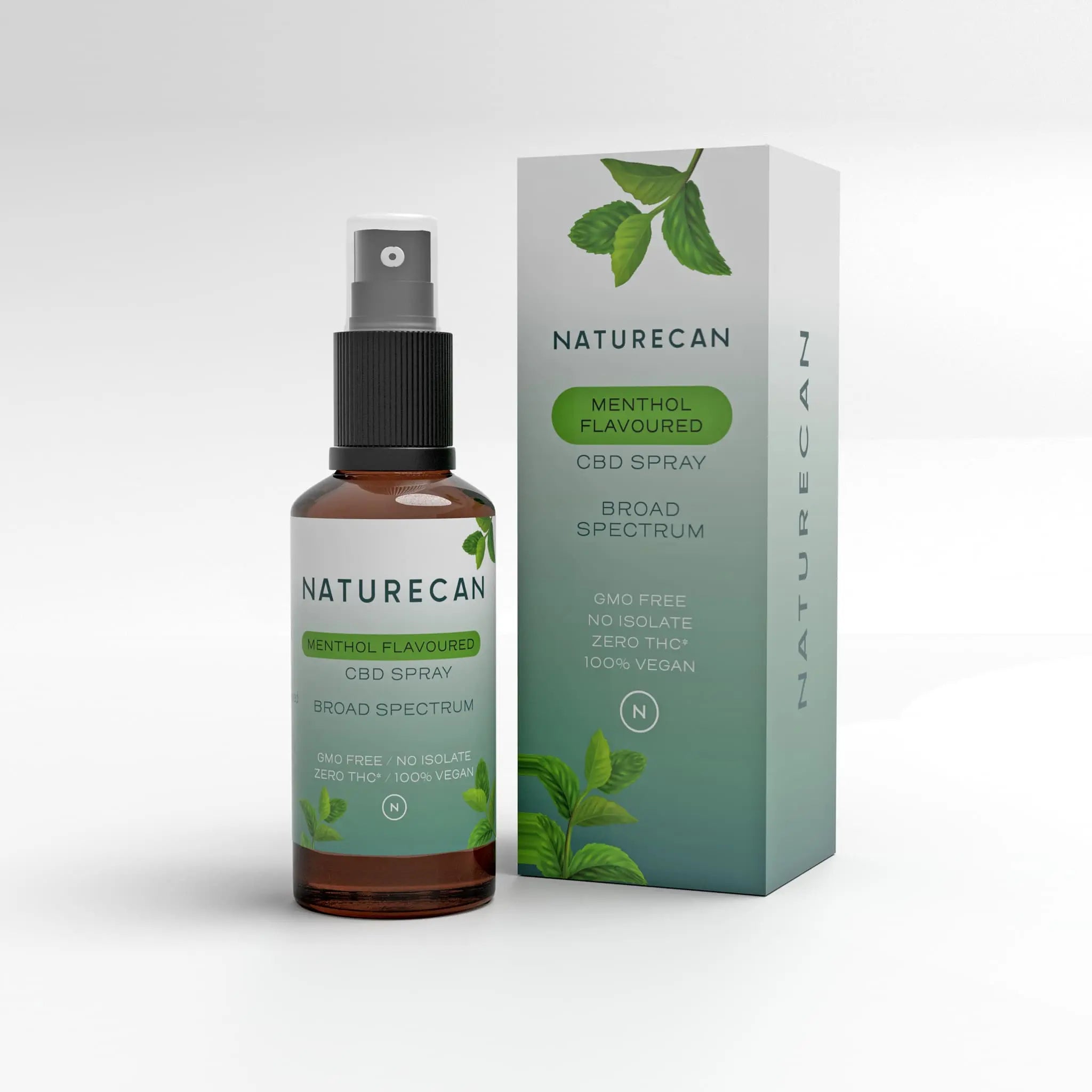 Spray de CBD sabor menta