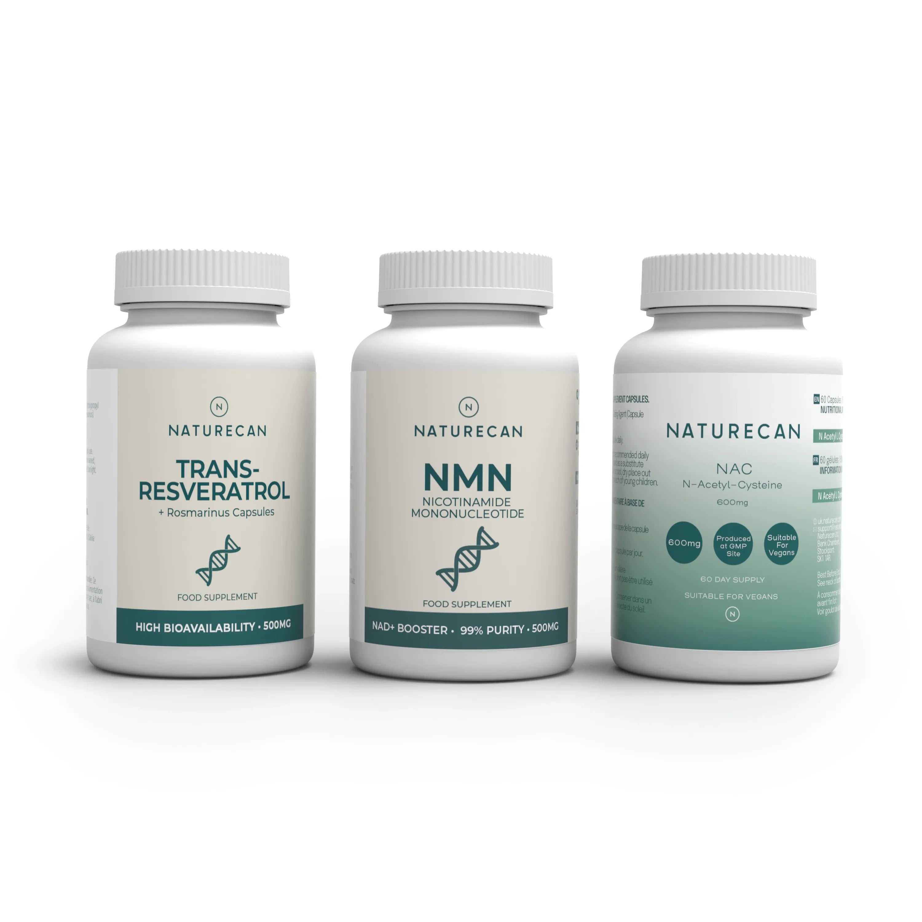Pack suplementos longevidad
