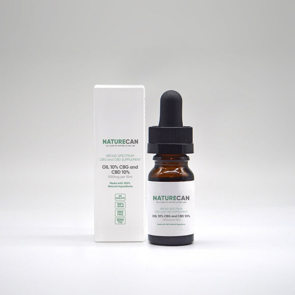 Aceite CBG y CBD (10% + 10%) | Naturecan Chile