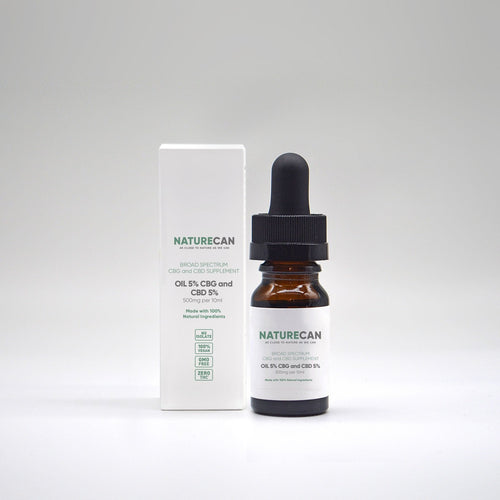 Aceite de CBG y CBD 5%